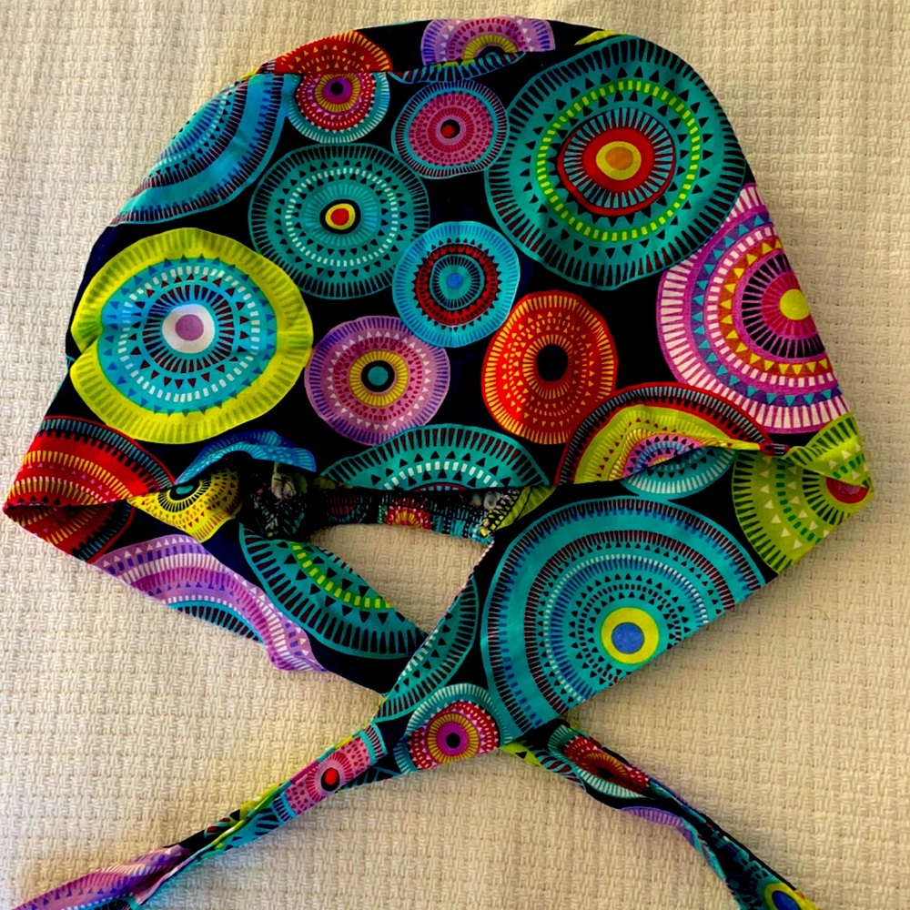 Blue Sky CERCHI COLORATI PIXIE SURGICAL CAP